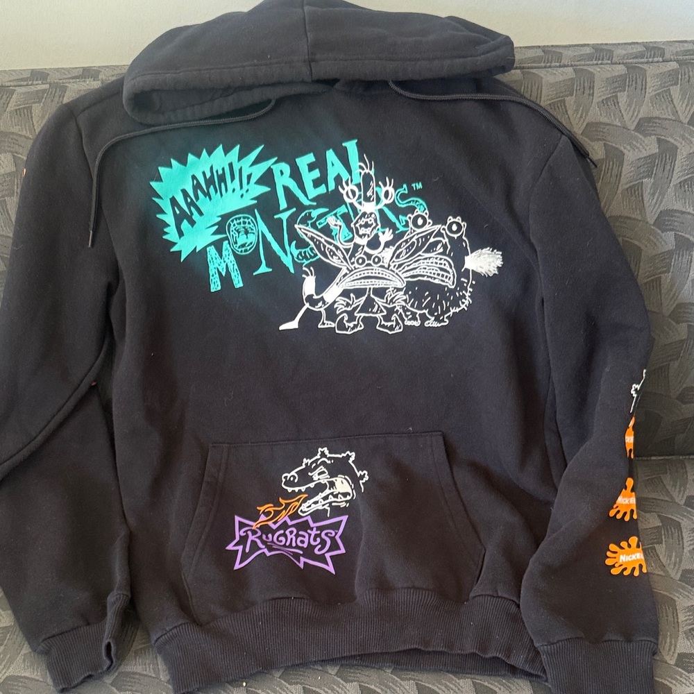 Y2K 90’s Nickelodeon Rugrats Real Monsters Hoodie